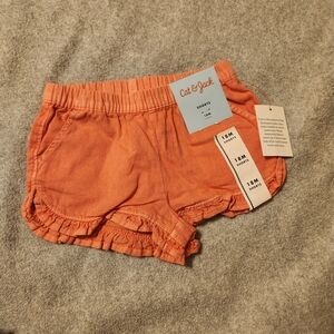 Cat & Jack Orange Baby Shorts